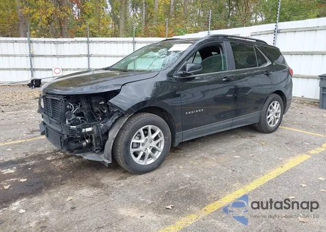 2023 Chevrolet Equinox Awd Lt из США, поврежденный, VIN 3GNAXUEG9PL123975